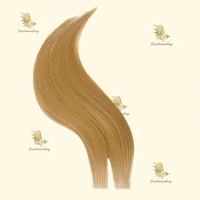 ストレートスタイル レミー 双引の目に見えないテープ ヘアエクステンション ヨーロッパ レミー ヘア