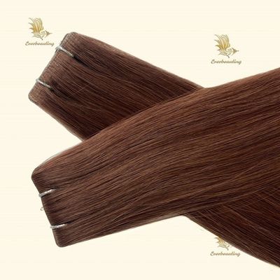 ミュティカラーストレートスタイル ヘアエクステンション 100% 処女髪 利益のための目に見えないテープ