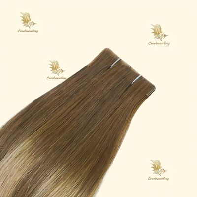 人髪 インヴィシ テープ 髪 の 拡張 器 露出 色 で 双重 描画 さ れ た ロシア 産