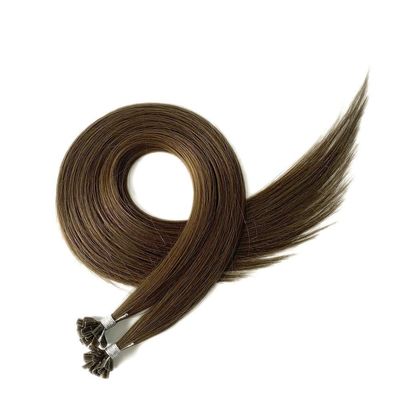 双引比例 前結合ケラチンヘアエクステンション 1g/糸 U/ネイル先