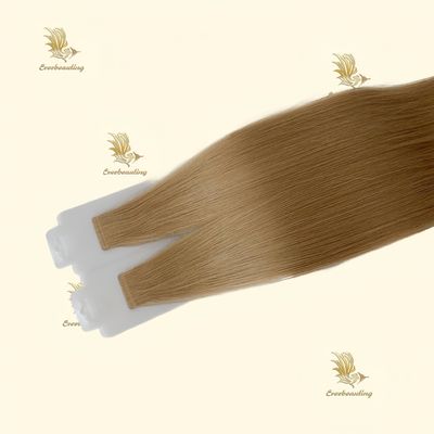 人髪の延長用 双引く 透明 スリム皮膚 PUシームレス