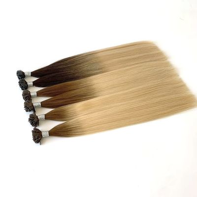 60色 ベトナム人の髪の拡張子 ストレートスタイル ヘアコネクタ フラット 尖端色