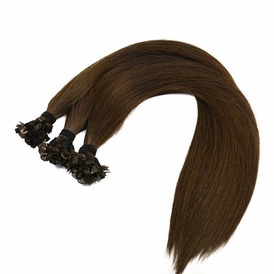 60色 ベトナム人の髪の拡張子 ストレートスタイル ヘアコネクタ フラット 尖端色