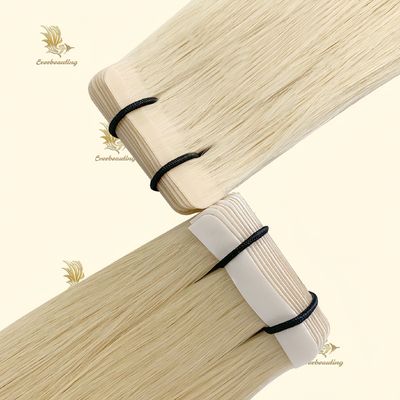 厚くて自然に見える髪の毛のための長持ちするPU皮膚織りテープヘア拡張子