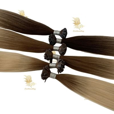 240530 円面のケラチン尖頭 髪拡張子 皮膜 ラインナイン レミー ロシア人髪の毛 1g/糸