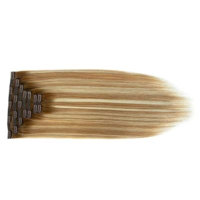 全頭 双面織り クリップ リミー 人毛拡張子 パッケージ 総重量 0.300kg