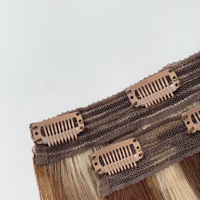 20インチライトカラー レミ 人髪のクリップ イン 拡張品 販売者 染料