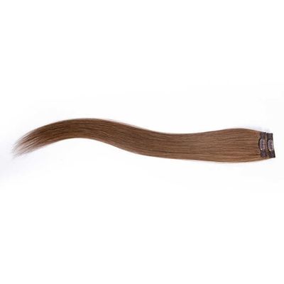 50.00cm * 8.00cm * 3.00cm パッケージサイズ マウティカラー 本物の人間の髪のクリップ
