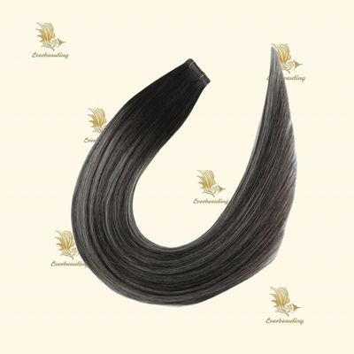100g ヘアエクステンションのテープ レミーヘア 美容のためのムティカラー テープエクステンション