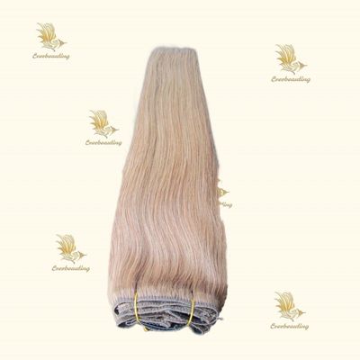 120g/PC ミューティカラークリップ ヘアエクステンション ミューティカラーオプションのヒトヘアクリップ イン