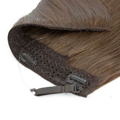レミー・ハロイン ヘアエクステンション プリボンドされた髪型と目に見えないヘッドバンド