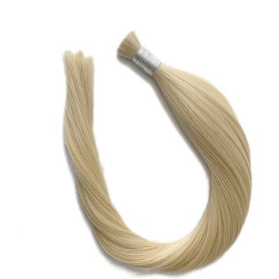 100% レミー 未加工 純米 インド製 ヘア 卸売品 ブロンド 天然 ストレート ロシア