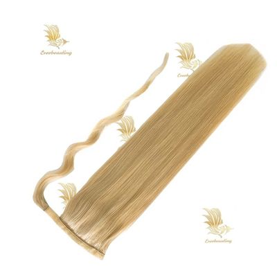 インド製のヘアで作られた 双引馬尾の髪拡張子で 髪を変形させてください