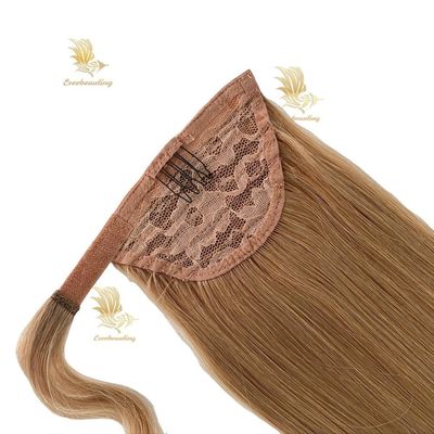 インド製のヘアで作られた 双引馬尾の髪拡張子で 髪を変形させてください
