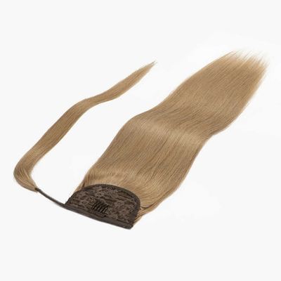 長いまっすぐなポニーテール 巻き込み クリップイン ヘアエクステンション 天然 ヘアパーツ ヘアパーツ