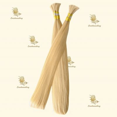 染められるブロンドヘアバンドル 30日間の返品 購入の返金