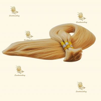 染められるブロンドヘアバンドル 30日間の返品 購入の返金