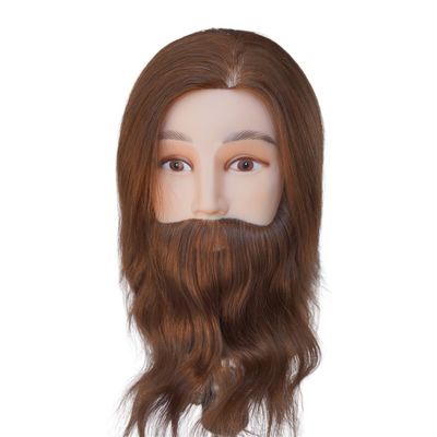 165g 体重 リアルなヘアスタイリングのための人間の髪のトレーニングヘッド