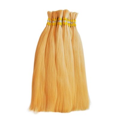 100%人の髪の織り束 ブロンドヘアバンドル 送料FedEx/DHL/Aramex/TNT