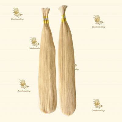 Customization 100g Straight Russian Light Color Hair Bulk Package 0.400kgの総重量 オーケー オーケー オーケー オーケー