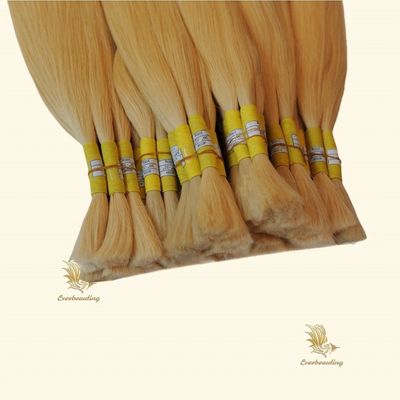 Customization 100g Straight Russian Light Color Hair Bulk Package 0.400kgの総重量 オーケー オーケー オーケー オーケー